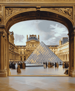 France Louvre Museum Diamond Painting