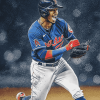 Francisco Lindor MLB Diamond Painting