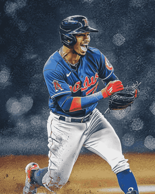 Francisco Lindor MLB Diamond Painting