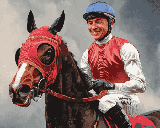 Frankie Dettori Italian Legend Diamond Painting