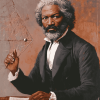 Frederick Douglass Vintage Diamond Painting