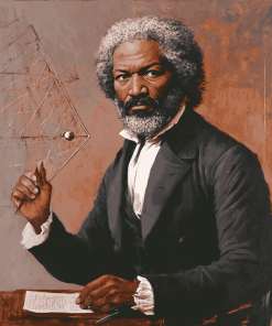 Frederick Douglass Vintage Diamond Painting