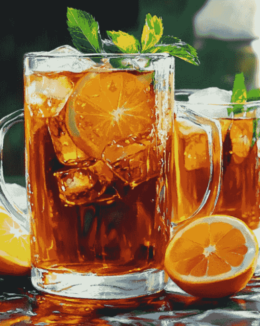 Fresh Brewed Ice Tea Diamond Painting