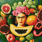 Frida Fruit Diamond Painting