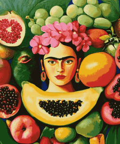 Frida Fruit Diamond Painting