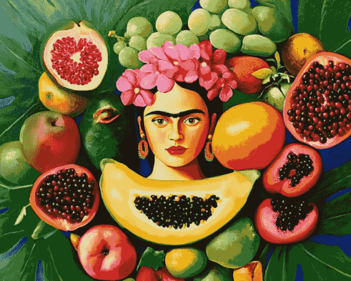 Frida Fruit Diamond Painting