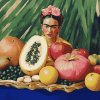 Frida Kahlo Fruit Still Life Diamond Painting