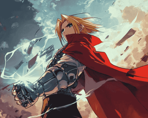 Fullmetal Alchemist Anime Diamond Painting