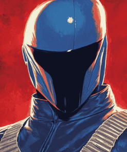 GI-Joe Cobra Commander Diamond Painting