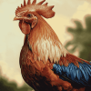 Gamecock Chicken Diamond Painting