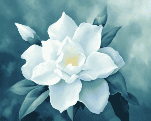 Gardenia Blossoms Diamond Painting