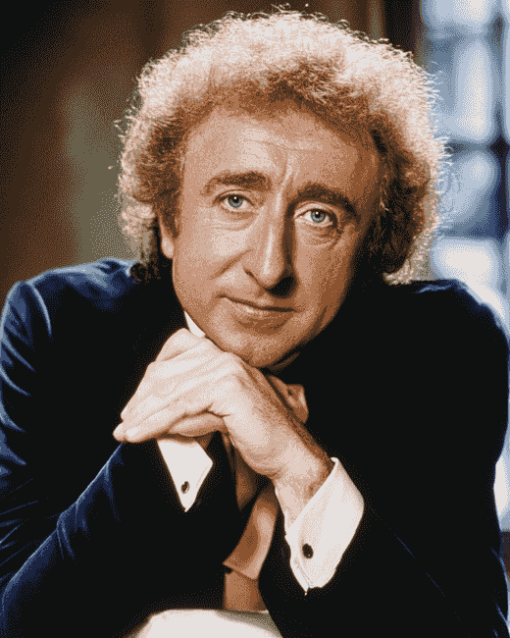 Gene Wilder Celebrity Icon Diamond Painting