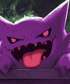 Gengar Fantasy Diamond Painting