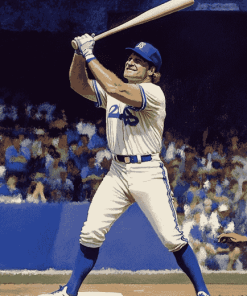 George Brett Baseball Legend Diamond Painting