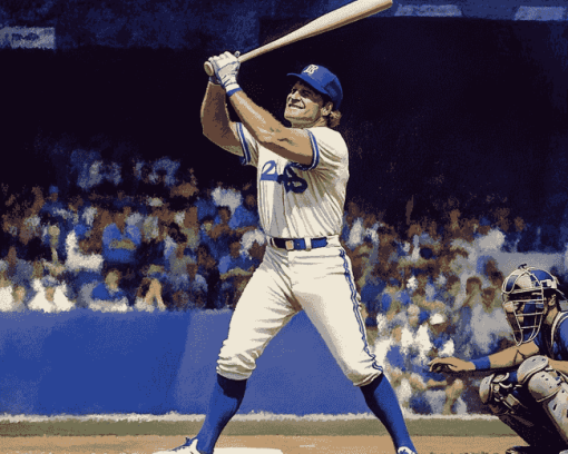 George Brett Baseball Legend Diamond Painting