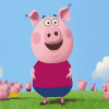 George Pig Cartoon Diamond Painting