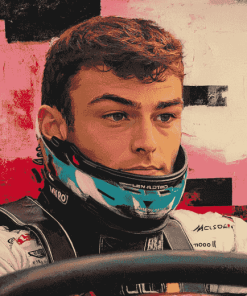 George Russell Racing Star Diamond Painting