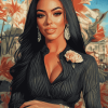 Georgina Rodriguez Celebrity Diamond Painting