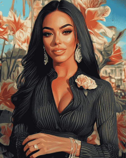 Georgina Rodriguez Celebrity Diamond Painting