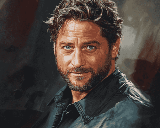 Gerard Butler Celebrity Diamond Painting