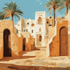 Ghadames Historical Towns Diamond Painting