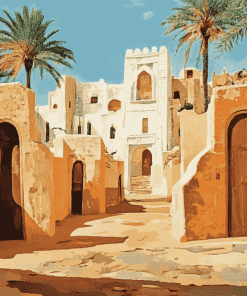 Ghadames Historical Towns Diamond Painting