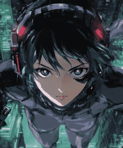 Ghost In The Shell Anime Diamond Painting