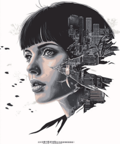 Ghost In The Shell Movie Diamond Painting