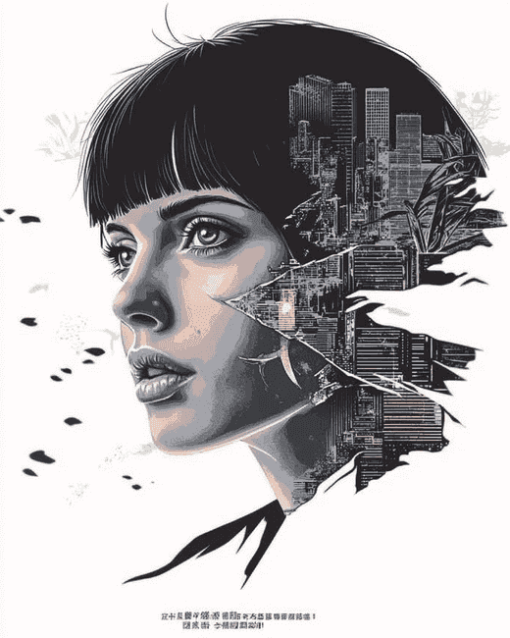 Ghost In The Shell Movie Diamond Painting