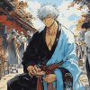 Gintoki Sakata Anime Diamond Painting