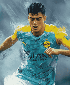 Giovanni Reyna Football Star Diamond Painting