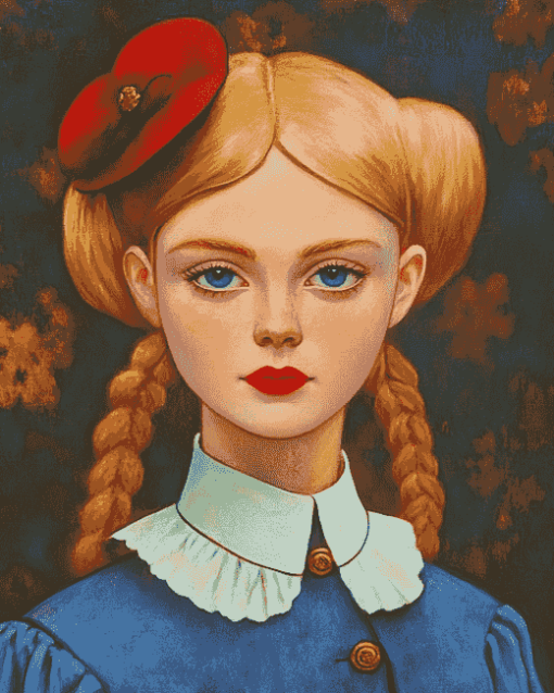 Girl Animation Diamond Painting