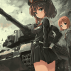 Girls Und Panzer Anime Diamond Painting