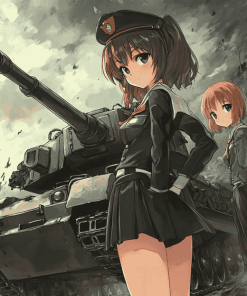 Girls Und Panzer Anime Diamond Painting