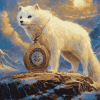 Golden Compass Furets Diamond Painting