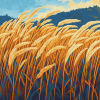 Golden Wheat Fields Diamond Painting