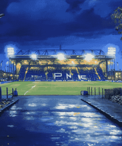 Goodison Park Night Scene Diamond Painting