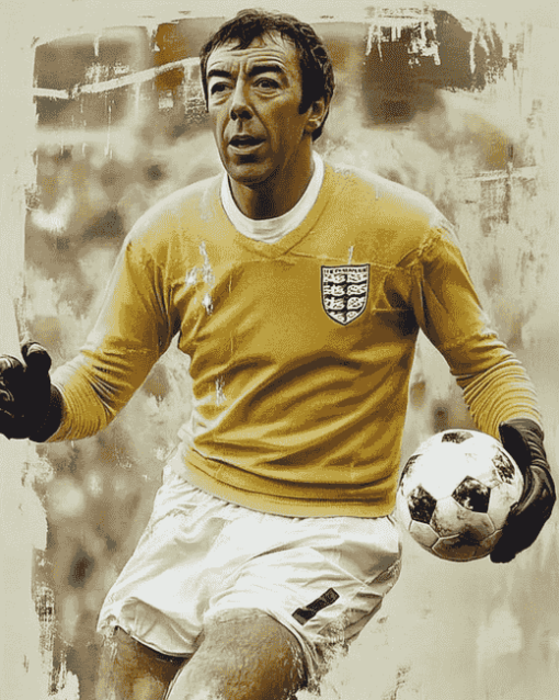 Gordon Banks Soccer Legend Diamond Painting