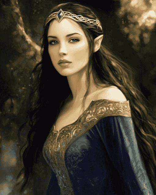 Gorgeous Arwen Movie Art Diamond Painting