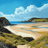 Gower Beaches Diamond Painting