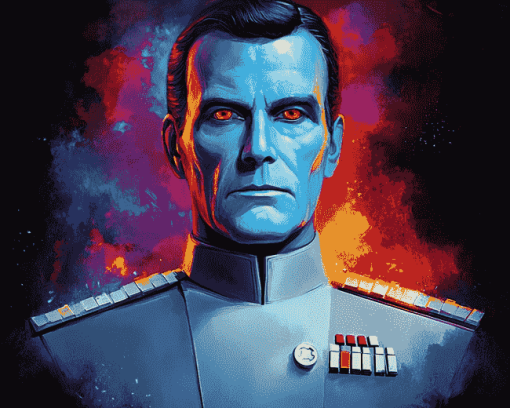 Grand Admiral Thrawn Fantasy Diamond Painting