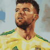 Grant Hanley Famous Footballer Diamond Painting