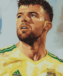 Grant Hanley Famous Footballer Diamond Painting