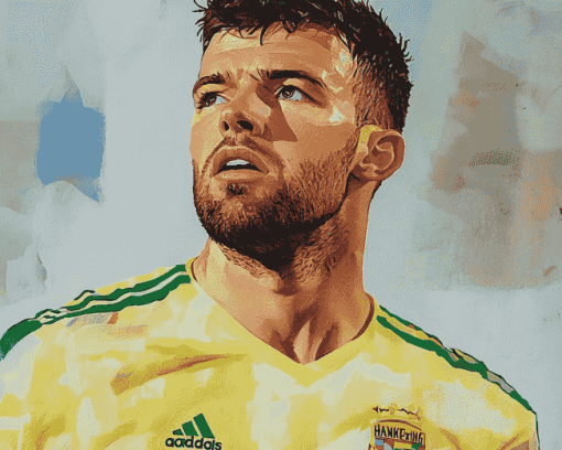 Grant Hanley Famous Footballer Diamond Painting