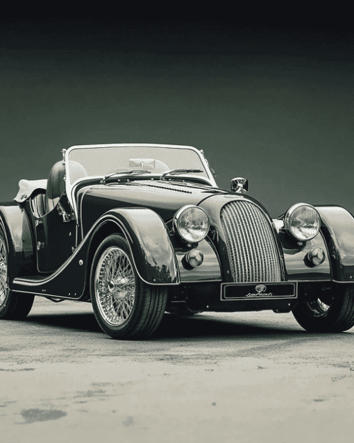 Green Morgan Classic Cars Diamond Painting