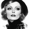 Greta Garbo Iconic Style Diamond Painting