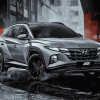 Grey Hyundai Tucson Car Diamond Painting