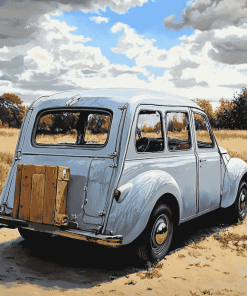 Grey Morris Minor Classic Diamond Painting