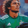 Guillermo Ochoa Legendary Footballer Diamond Painting