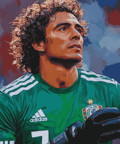 Guillermo Ochoa Legendary Footballer Diamond Painting